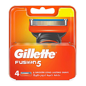 Pakaitiniai peiliukai GILLETTE Fusion skustuvams 4 vnt.