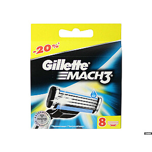 Pakaitiniai peiliukai GILLETTE Mach 3 skustuvui, 8 vnt.