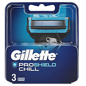 Keičiamieji peiliai GILLETTE Proshield Chill 3 3 vnt.