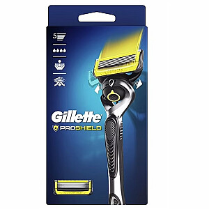 GILLETTE Proshield skustuvas su keičiamais peiliukais