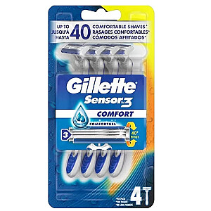 Бритвы GILLETTE Sensor 3 ComfortGel 4 шт.