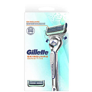 GILLETTE Skinguard Sensitive skustuvas + keičiami peiliukai