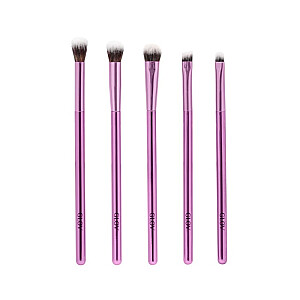 Набор кистей для макияжа GLOV Make Up Brush 5 шт. Фиолетовый