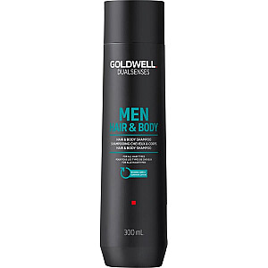 GOLDWELL Dualsenses vyrų plaukų ir kūno šampūnas 300 ml