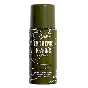 Purškiamas dezodorantas GOSH Extreme Kaos For Men 150ml