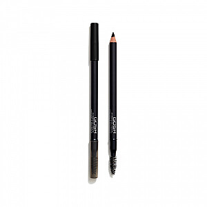 GOSH Eyebrow Pencil Карандаш для бровей с кисточкой 02 мягкий черный 1,2 г