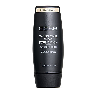 GOSH X-Ceptional Wear Foundation Ilgalaikis makiažas 11 Porcelianas 30 ml