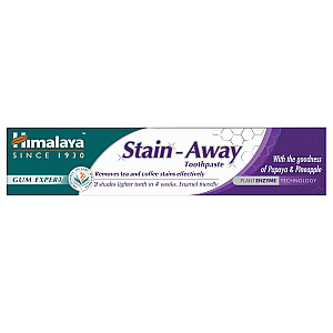 HIMALAYA Stain-Away dantų pasta nuo spalvos pasikeitimo 75ml