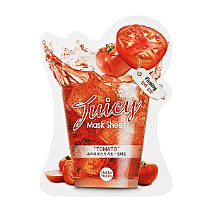 HOLIKA HOLIKA Juicy Mask Sheet Pomidorų atgaivinanti ir gaivinanti kaukė su pomidorų ekstraktu