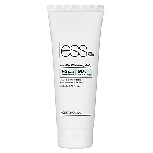 HOLIKA HOLIKA Less on Skin Мицеллярный очищающий гель очищающая пенка для лица для кожи 200мл