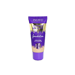 INGRID Mineral Silk & Lift drėkinamasis ir glotninamasis pagrindas 031 Golden Beige 30 ml