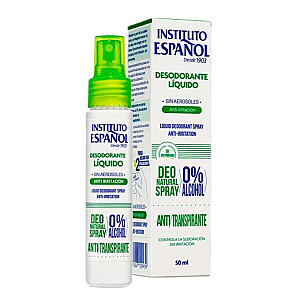 INSTITUTO ESPANOL Moteriškas purškalas nuo dirginimo antiperspirantas 50ml