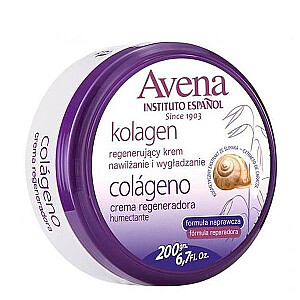 INSTITUTO ESPANOL Avena Regenerate Cream регенерирующий крем для тела с коллагеном 200г