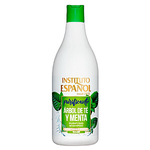 INSTITUTO ESPANOL Valomasis plaukų šampūnas Arbata ir mėta 750ml