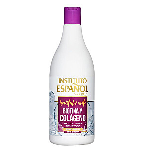 INSTITUTO ESPANOL Atkuriamasis plaukų šampūnas Biotinas ir kolagenas 750ml