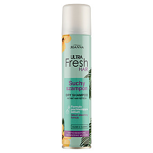 JOANNA Dry Shampoo Ultra Fresh Hair Shampoo sausiems plaukams su momentiniu gaivinančiu poveikiu 200ml