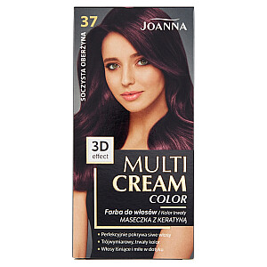 Plaukų dažai JOANNA Multi Cream Color 37 Juicy Aubergine