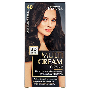 Plaukų dažai JOANNA Multi Cream Color 40 Ruda-ruda