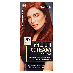 Краска для волос JOANNA Multi Cream Color 44 Интенсивный Медный