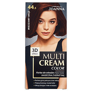 Краска для волос JOANNA Multi Cream Color 44.5 Медно-коричневый