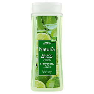 JOANNA Naturia Body gaivinanti dušo želė Aloe and Lime 300ml