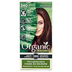 JOANNA Naturia Органическая ухаживающая краска для волос без аммиака и чая PPD 340.