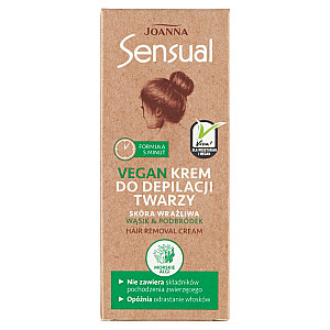 JOANNA Sensual Vegan veido depiliacinis kremas 20g