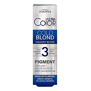 JOANNA Ultra Color Color Blond plaukų dažymo pigmentas Cool Blond 3 100ml
