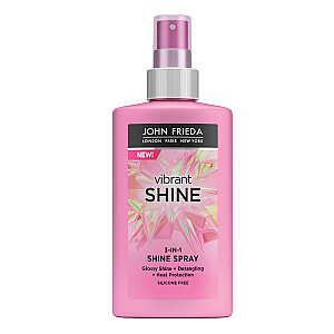 JOHN FRIEDA Vibrant Shine Color 3-в-1 Shine Spray спрей для волос, придающий блеск 150мл