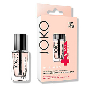 JOKO Nails Therapy proteino-silicio preparatas Apsauga nuo delaminacijos 11ml