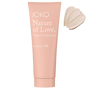 JOKO Nature of Love Vegan Collection Cream BB kremas išlygina odos atspalvį 03, 29 ml