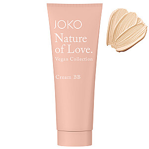 JOKO Nature of Love Vegan Collection Cream BB kremas išlygina odos atspalvį 04, 29 ml