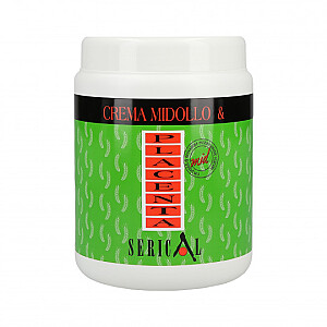 KALLOS Serical Crema Midollo & Placenta kaukė su augaliniu ekstraktu sausiems ir pažeistiems plaukams 1000ml
