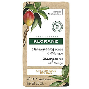 KLORANE Mango Shampoo Bar шампунь для сухих волос с манго 80г