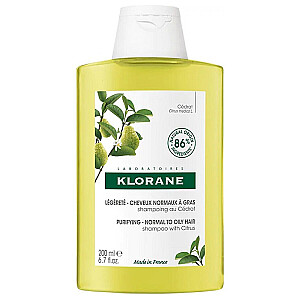 KLORANE Purifying Shampoo очищающий шампунь для жирных волос Cerdo 200мл