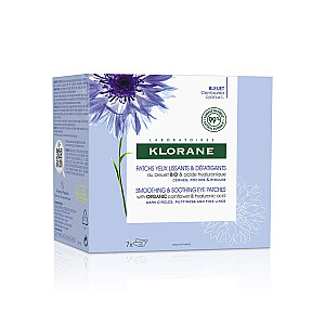 KLORANE Smoothing & Soothing Eye Patches разглаживающие и успокаивающие патчи для глаз 14 шт.