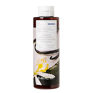KORRES Renewing Body Cleanser kūno prausiklis "Mediterranean Vanilla Color" 250 ml