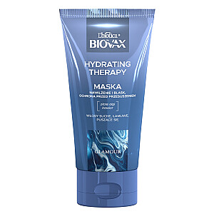 L'BIOTICA Biovax Glamour Hydrating Therapy drėkinamoji plaukų kaukė 150ml
