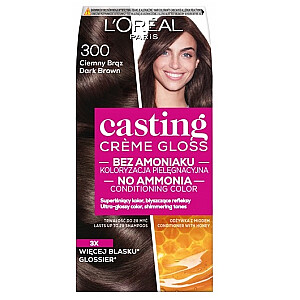 Plaukų dažai L'OREAL Casting Creme Gloss 300 Tamsiai rudi