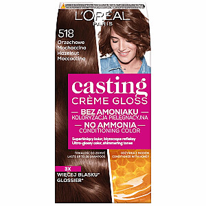 Краска для волос L’OREAL Casting Creme Gloss 518 Орех Мачаччино