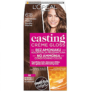 Plaukų dažai L'OREAL Casting Creme Gloss 618 Vanilla Mocha
