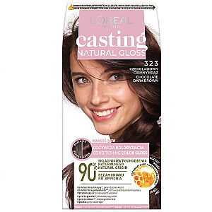 Краска для волос L'OREAL Casting Natural Gloss 323 Шоколад Темно-Коричневый