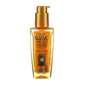 L'OREAL Elseve Elixir Oil Elixyras iš 6 gėlių aliejų, maitinantis visų tipų plaukams 100ml