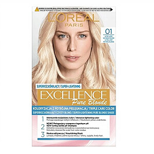 Plaukų dažai L'OREAL Excellence Creme 0.1 Super Light Natural Blonde
