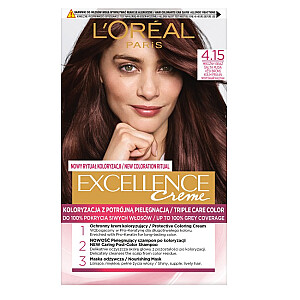 Plaukų dažai L'OREAL Excellence Creme 4.15 Frosty brown