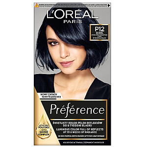 Plaukų dažai L'OREAL Feria Preference P12 Navy Blue Pearl Black