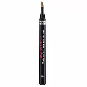 L'OREAL Infaillible Brows 48H Micro Tatouage Ink Pen маркер do brwi Dark Blonde