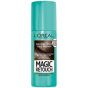 L'OREAL Magic Retouch purškiklis momentiniam šaknų retušavimui Cool Brown 75ml