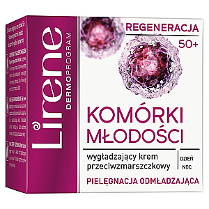 LIRENE Dermo Regeneration 50+ lyginamasis kremas nuo raukšlių Cells of Youth 50 ml