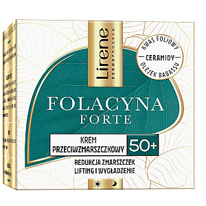 LIRENE Folcayna Forte kremas nuo raukšlių 50+ dieninis ir naktinis 50ml